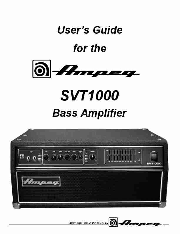 Ampeg Musical Instrument Amplifier SVT1000-page_pdf